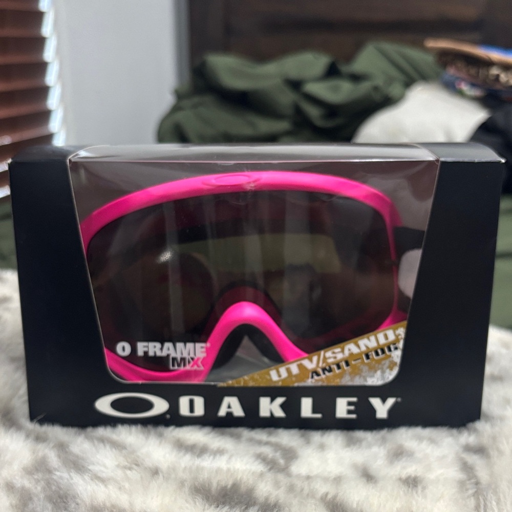 Oakley MX Pink Goggles UTV ATV Sand